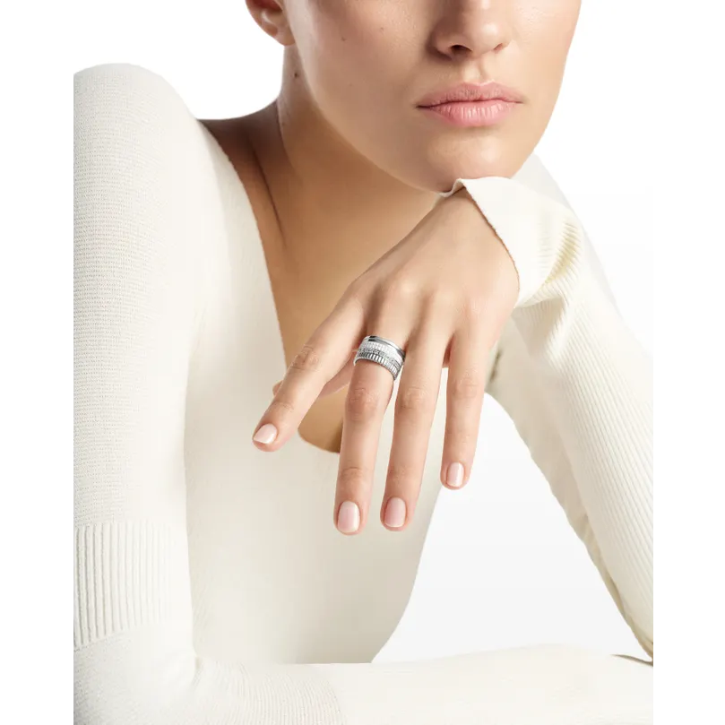 Anello Quatre Double White Edition - Image 2