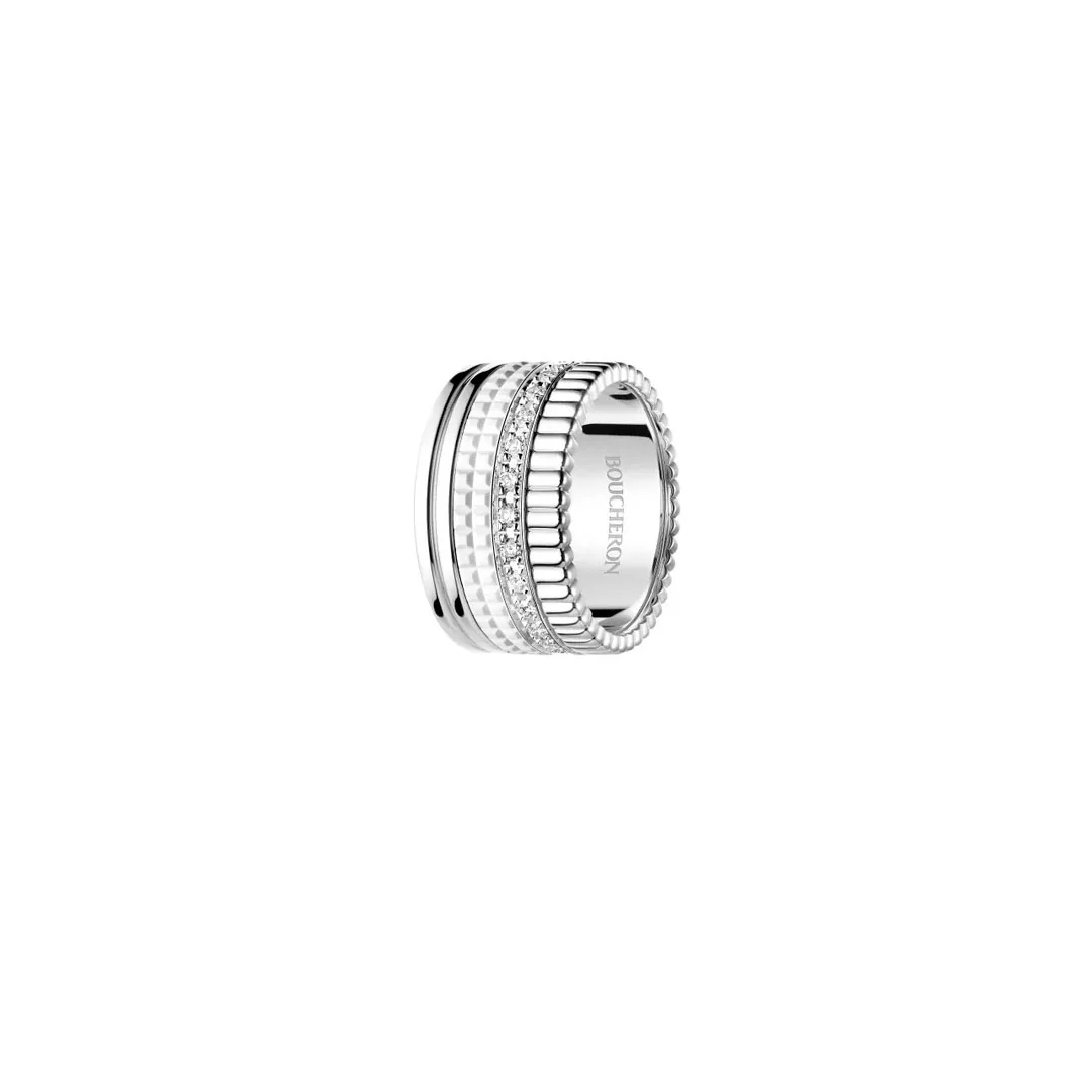 Anello Quatre Double White Edition - Image 3