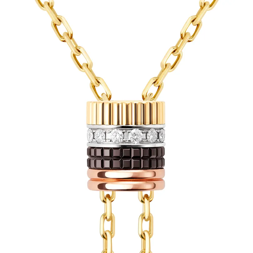 Collana con cravatta Quatre Classique - Image 4